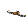 International® HX520 Tandem Tractor with XL120 HDG Trailer (Black) carrying Cat® 963K Track Loader