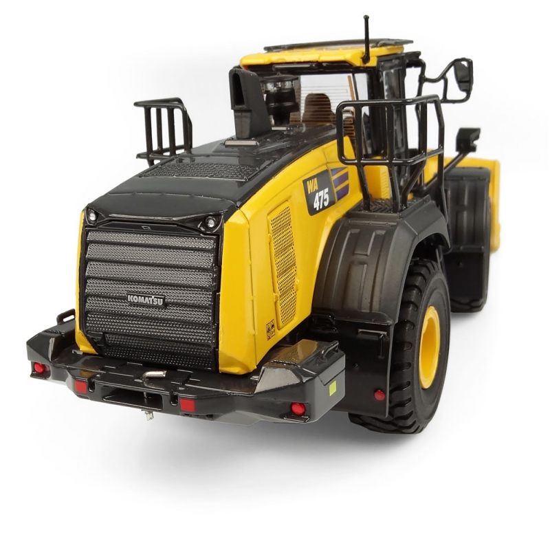 KOMATSU WA475-10 ハイダンプバケット付き 1/50スケール Amazon.com: Universal Hobbies Komatsu WA475-10 Wheel Loader