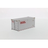 20' Dry Goods Sea Container-Red