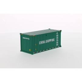 20' Dry Goods Sea Container-White
