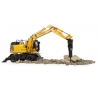 Komatsu PW148-11 Wheeled Excavator with 2 Buckets