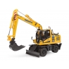 Komatsu PW148-11 Wheeled Excavator with 2 Buckets