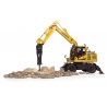 Komatsu PW148-11 Wheeled Excavator with 2 Buckets