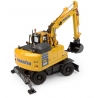 Komatsu PW148-11 Wheeled Excavator with 2 Buckets