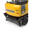 Komatsu PW148-11 Wheeled Excavator with 2 Buckets