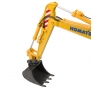 Komatsu PW148-11 Wheeled Excavator with 2 Buckets