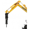 Komatsu PW148-11 Wheeled Excavator with 2 Buckets