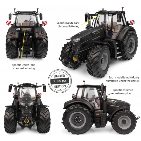 Deutz-Fahr 7250 TTV WARRIOR - Matt Black