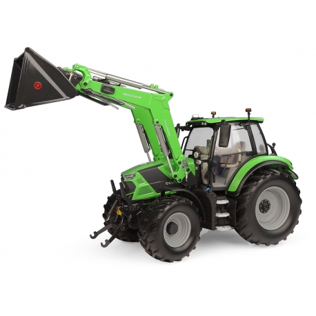 Deutz-Fahr 6150.4 TTV-Standard Green with Front Loader