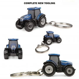 New Holland T7.225 Blue Power 2026 keyring
