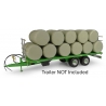 Pack of 20 Round Silage Bales-Green